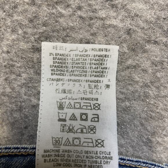 Guess Low Rise Jegging Maxine Fit Cropped Jeans Women's Size 27 Blue Denim - Picture 12 of 14